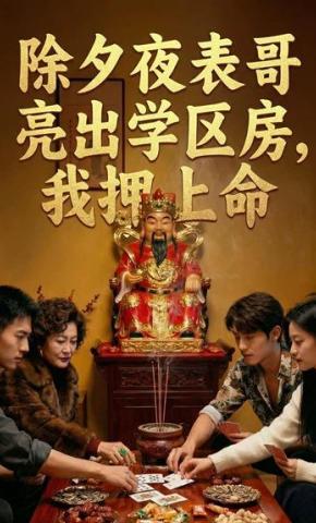短剧《除夕夜表哥亮出学区房，我押上命》海报