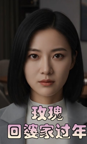 短剧《玫瑰回婆家过年》海报