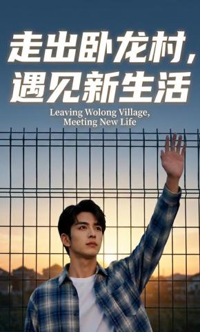 短剧《走出卧龙村，遇见新生活》海报