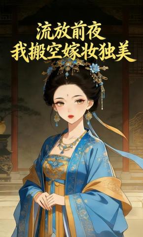 短剧《流放前夜，我搬空嫁妆独美》海报