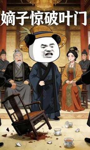 短剧《嫡子惊破叶门》海报