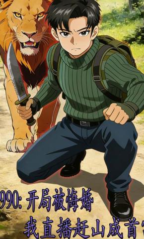 短剧《1990：开局被悔婚，我直播赶山成首富》海报