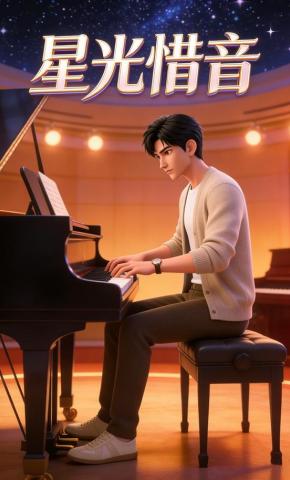 短剧《星光惜音》海报