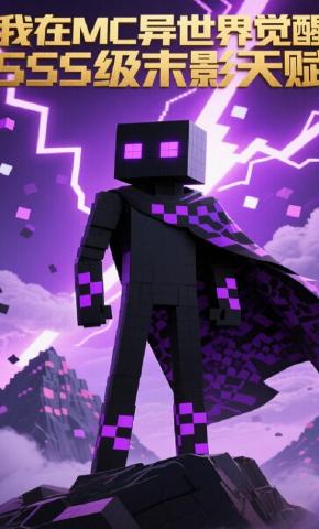 短剧《我在MC异世界觉醒SSS级末影天赋》海报
