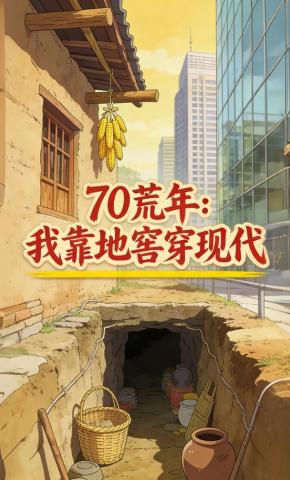 短剧《70荒年：我靠地窖穿现代》海报