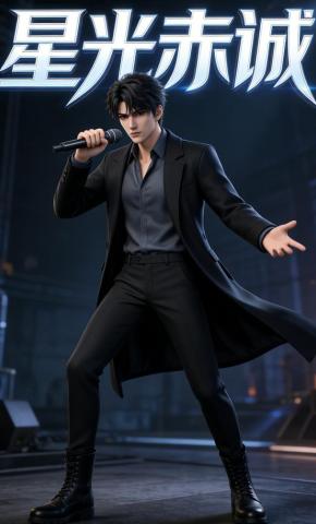 短剧《星光赤诚》海报