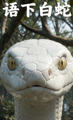 短剧《语下白蛇》海报