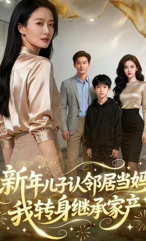 短剧《新年儿子认邻居当妈，我转身继承家产》海报