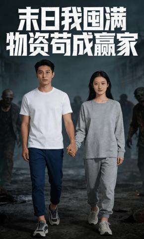 短剧《末日我囤满物资苟成赢家》海报