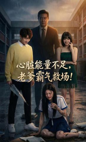 短剧《心脏能量不足，老爹霸气救场！》海报