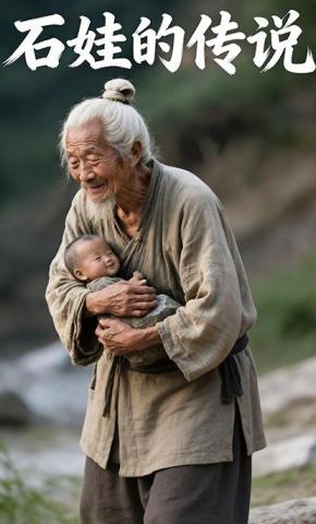 短剧《石娃的传说》海报