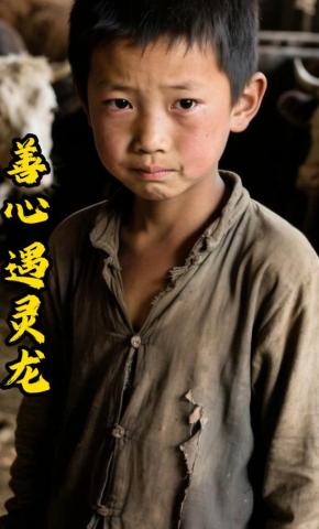 短剧《善心遇灵龙》海报