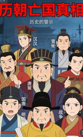短剧《历朝亡国真相》海报