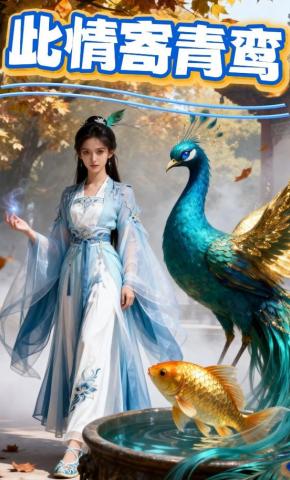 短剧《此情寄青鸾》海报