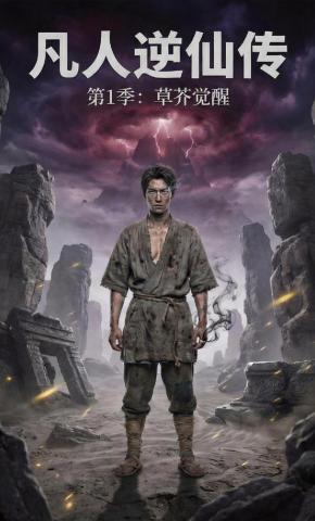 短剧《凡人逆仙传第1季：草芥觉醒》海报