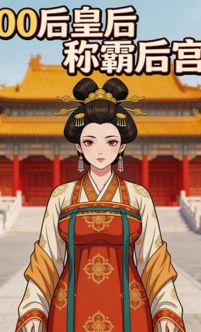 短剧《00后皇后称霸后宫》海报