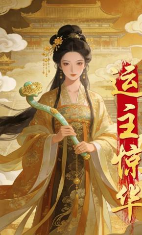 短剧《运主惊华》海报