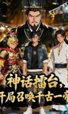短剧《神话擂台，开局召唤千古一帝》海报