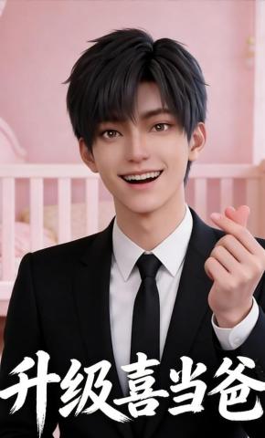 短剧《升级喜当爸》海报