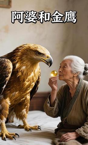 短剧《阿婆和金鹰》海报