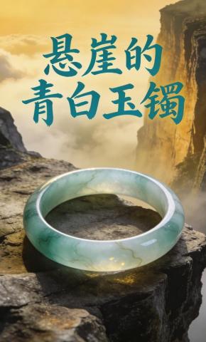 短剧《悬崖的青白玉镯》海报