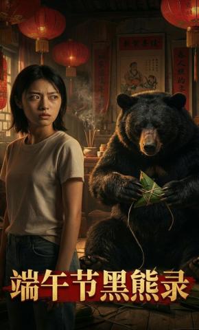 短剧《端午节黑熊录》海报