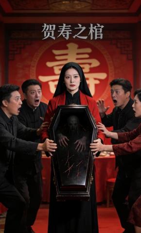 短剧《贺寿之棺》海报