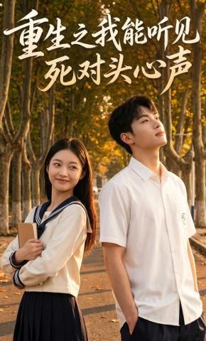短剧《重生之我能听见死对头心声》海报