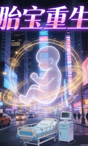 短剧《胎宝重生》海报