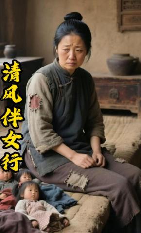 短剧《清风伴女行》海报