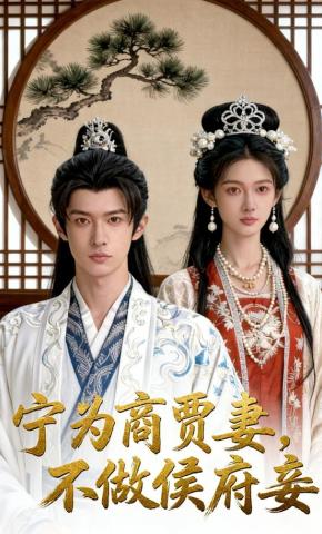 短剧《宁为商贾妻，不做侯府妾》海报