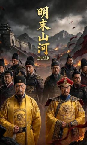 短剧《明末山河》海报