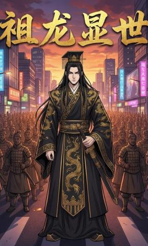 短剧《祖龙显世》海报