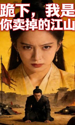 短剧《跪下，我是你卖掉的江山》海报