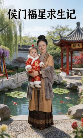 短剧《侯门福星求生记》海报
