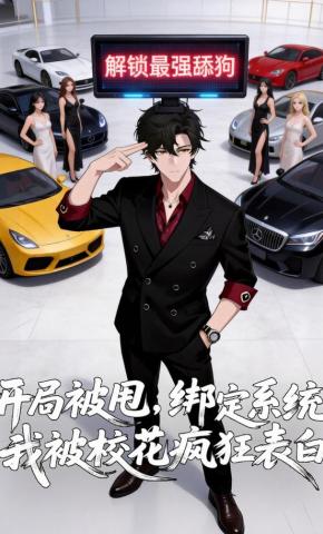 短剧《开局被甩，绑定系统的我被校花疯狂表白》海报