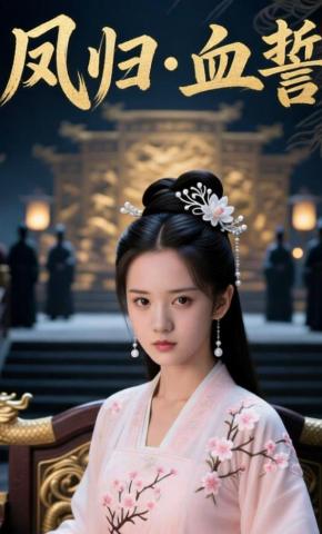 短剧《凤归·血誓》海报
