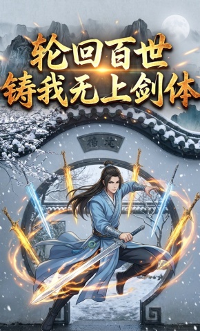 短剧《轮回百世铸我无上剑体》海报