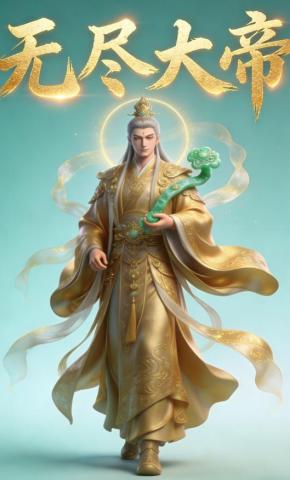 短剧《无尽大帝》海报