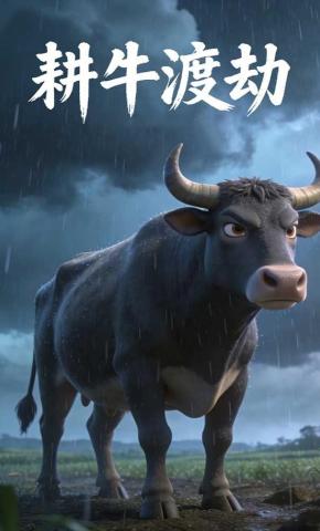 短剧《耕牛渡劫》海报
