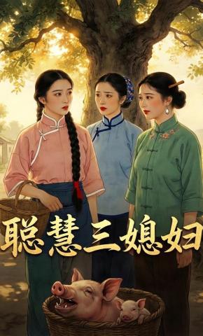 短剧《聪慧三媳妇》海报