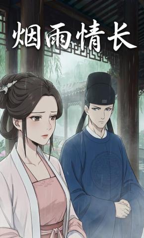 短剧《烟雨情长》海报