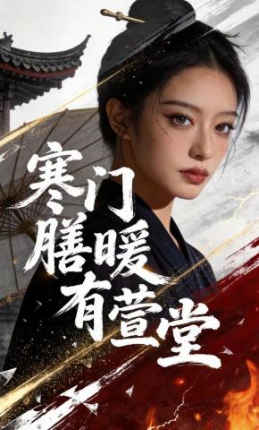 短剧《寒门膳暖有萱堂》海报