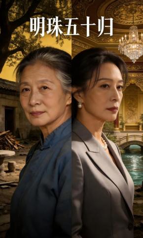 短剧《明珠五十归》海报