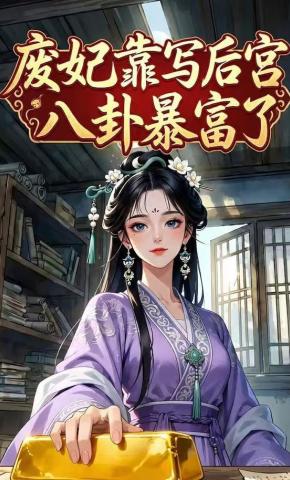 短剧《废妃靠写后宫八卦暴富了》海报