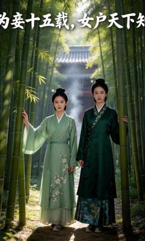 短剧《为妾十五载，女户天下知》海报