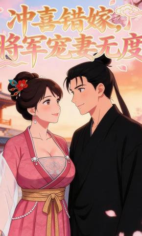 短剧《冲喜错嫁，将军宠妻无度》海报