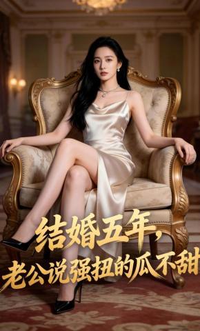 短剧《结婚五年，老公说强扭的瓜不甜》海报