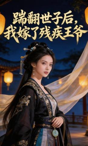 短剧《踹翻世子后，我嫁了残疾王爷》海报