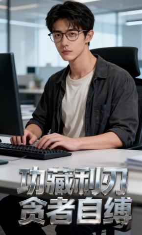 短剧《功藏利刃，贪者自缚》海报